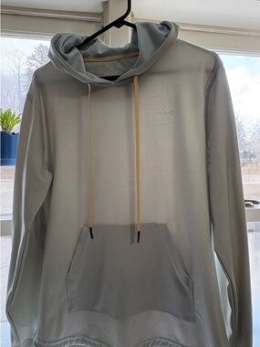 Primo Men's Mint an Beige Hooded Pullover